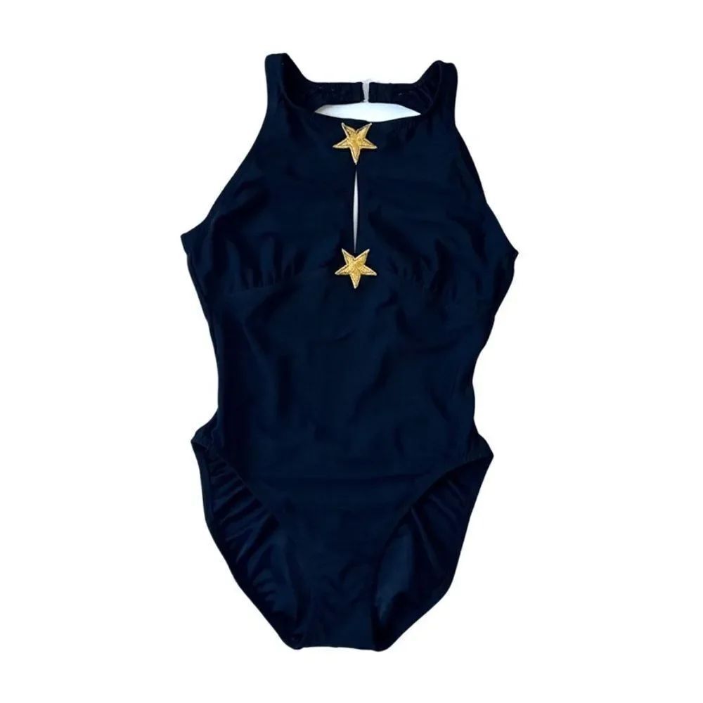 Vintage Robin Piccone Star Swimsuit - Picture 2 of 10